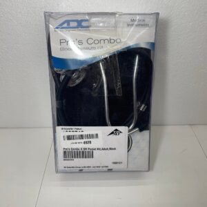 American Diagnostic AD76864111-BK-OS Pro's Combo II SR Adult Pocket Aneroid Kit - with Prosphyg 768 Blood Pressure Sphygmomanometer and Ad scope Sprague 641, Black
