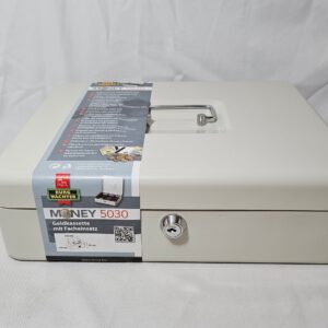 Burg-Wächter Money 5030 Cash Box, grey white
