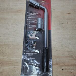ASC 17 19 21 23mm Extendable Wheel Telescopic Car Van Brace Socket Tyre Nut Wrench