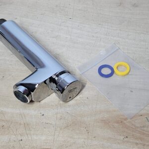 GROHE Euroeco Cosmopolitan T Self-Closing Pillar Tap 1/2" Chrome 36266000