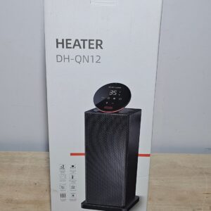 OMISOON Heater 2000W, ECO Electric Heater with 90°Oscillation, Thermostat, 24H Timer, Low Energy, LED Touch, Remote Control, 4 Modes, Overheating Protection, Auto Off, Fan Heater for home (QN12)