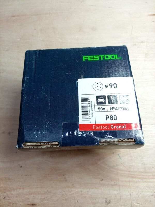 Festool 497365 STF D90/6 P80 GR Sanding Discs – Pack of 50 - Image 4