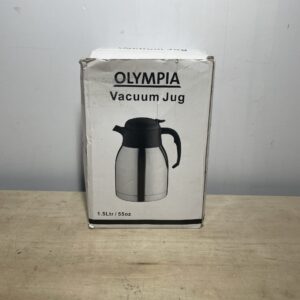 Olympia Vacuum Jug - 1.5L Stainless Steel Jug Cup Creamer Pitcher