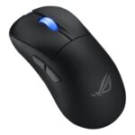 Asus ROG Keris II Ace Wireless Lightweight Gaming Mouse, Wired/Wireless/Btooth, AimPoint Pro Sensor, Polling Rate Booster, 42000 DPI, RGB, Black