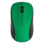 Hama MW-300 V2 Wireless Optical Mouse, 3 Buttons, Quiet, Ambidextrous, Green/Black