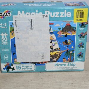 Galt Toys, Magic Puzzle - Pirate Ship, Magic Jigsaw Puzzle, Ages 4 Years Plus