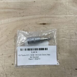 KS Tools 911.1438 1/4-inch 5mm Hex Bit Socket