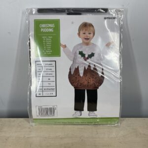 Amscan Christmas Pudding Kids Fancy Dress Costume