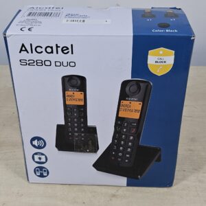 (EU PLUG) Alcatel S280 Duo Black