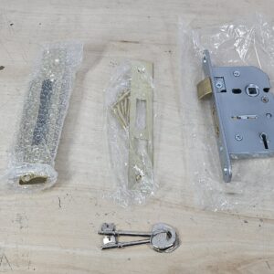 ERA 201-31 Viscount 5 Lever High Security Mortice Deadlock - Brass Effect, Multi, 2.5-inch/ 64mm