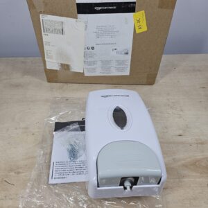 AmazonCommercial Soap Dispenser, Pack of 3, white, 1000ml