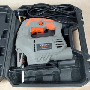 Terratek Electric Jigsaw 550W 3000SPM, 5 Speed Jigsaw Tool, Jigsaw Cutting 65mm Wood, 8mm Metal, Max 45 Cutting Angle, 5 Bits with Jig Saw Carrying Case