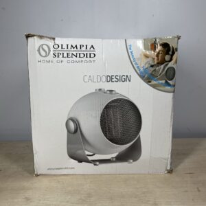 Olimpia Splendid Caldodesign Inside Silver, White 1800 W Fan Heater