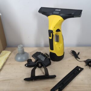 Kärcher WV 5 Plus N Yellow (Battery Life: 35 Min, 2 Suction Nozzles - Narrow/Wide, Spray Bottle with Microfibre Cover)