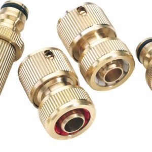 Draper 36223 Brass Watering Accessory Set (4 Piece)