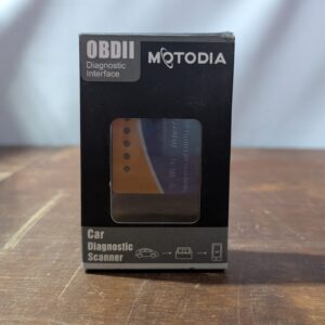 MotoDia O1 OBD2 WiFi Code Reader Diagnostic Tool, Blue/Orange