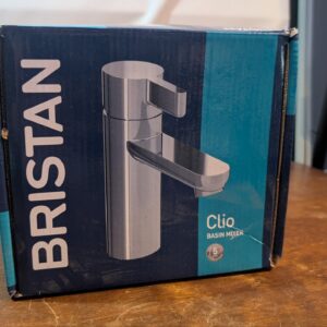 Bristan CLI BAS C Clio Basin Mixer (without Waste or Pipes), Chrome