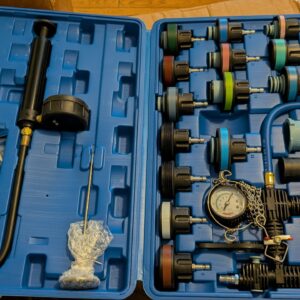 DAYUAN 28pcs Universal Radiator Pressure Tester and Vacuum Type Cooling System Kit