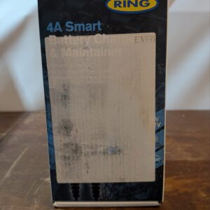 Ring Automotive - RSC804 Smart Car Battery Charger 6V 12V 4A, Black