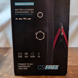 CTEK 2005 CS FREE Portable Charger 12 V, 4-in-1 Power Bank 12 V, Power Bank Solar, Outdoor Power Bank Car, Phone, Computer, Intelligent Battery Care, Power Bank Jump Starter With Adaptive Booster