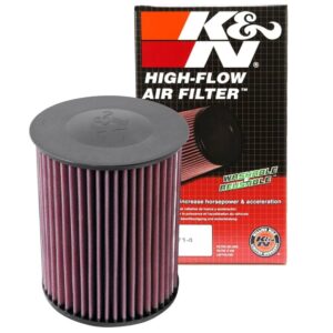 K&N Replacement air filter compatible with Ford C-Max/Ford Escape/Focus/Grand C-max/Kuga/Tourneo/Transit Connect & Lincoln MKC & Mazda 3 / 5 1.6D & Volvo C30/C70/S40/V40/V50/V70 2007- (E-2993)