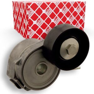 febi bilstein 30128 Tensioner Assembly for auxiliary belt, pack of one