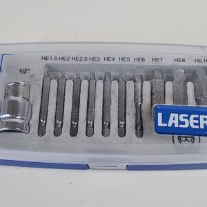 Laser Damaged Cap Head Bolt/Screw Extractor Set 11pc