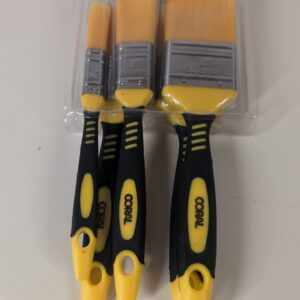 Coral 31417 Zero-Loss 5 Paint Brush Set for a Seriously Good Finish and No Bristle Loss set 5 piece brush pack