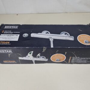 Bristan Artisan Thermostatic Shower Mixer Bar Valve, Scratch Resistant and Anti Scald, for All Plumbing Systems , Chrome Plated - AR2 SHXVOFF C