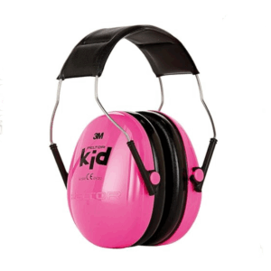 3M PELTOR Kid Earmuffs, 27 dB, Pink, Headband, H510AK-442-RE