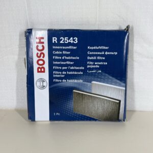 Bosch R2543 Activated Carbon Cabin Filter, Replacement Filter - Against Unpleasant Smells, Pollen and Dust for Cleaner Air Inside the Vehicle