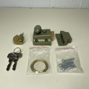 Yale Traditional Nightlatch, Standard Security, Electro Nickel Brass Finish, 40 mm