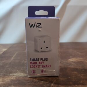 WiZ Smart Plug WiFi Connected. App Control for Home Indoor Lighting Automation, Livingroom, Bedroom.