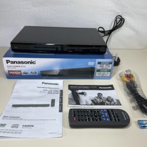 Panasonic DVD-S500EB-K DVD player for TV, Multi Format Playback, USB, CD & MP3 Playback, Photo Slide Show, Power Resume, Dust Proof Compact Design