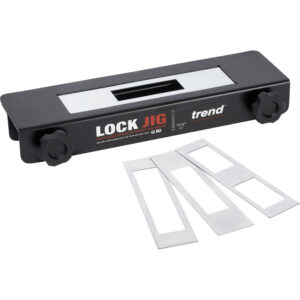 Trend LOCK/JIG 32-55mm Carpentry Tool for Hinge and Door Installation, Multi