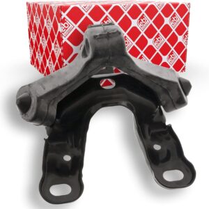 febi bilstein 45574 Rear Muffler Exhaust Mounting with bracket - Pack of one, black