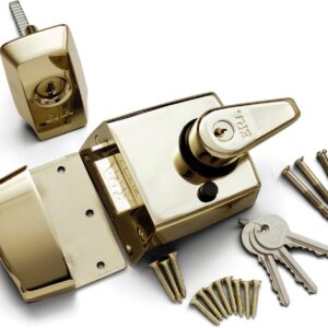 ERA 1930-31 60mm Maximum Security BS Nightlatch with Brass Effect Body, Bronze