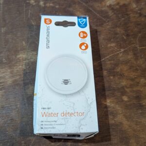 Smartwares Mini Water Alarm - Extra Thin - 3 Year Battery - FWA-18210