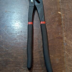 Amazon Basics Quick Release Water Pump Pliers 12" Grooved Slip Joint, Black