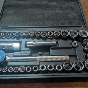Rolson 36109 40 pc 1/4" & 3/8" Dr. Socket Set
