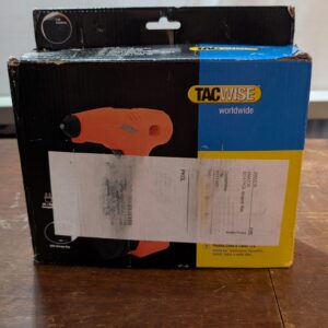 Tacwise 1560 H12-7 Cordless 12V Hot Glue Gun with 30 Glue Sticks and Neoprene Storage Bag