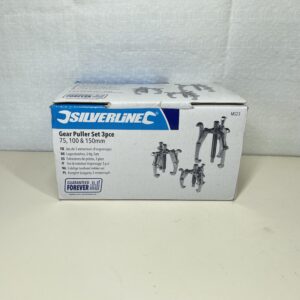 Silverline Gear Puller Set 3pce 75, 100 & 150mm (MS23)