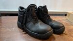 Blackrock Chukka Work Boots, Safety Boots, Safety Shoes, Steel Toe Cap, Mens Womens Ladies, Work Shoes, Black, Gardening, Lightweight, Leather, Wide Fit, Non Slip, On Site - Size 8
