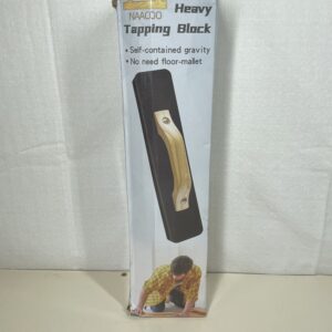 Heavy Tapping Block, Zozen Flooring Tools, 1.2KG | 39CM, Needn't Mallet, Just Tap Floor Directly. Only 1-2 Times to Complete Wood Flooring Installation. More Durable, Efficient and Safer.