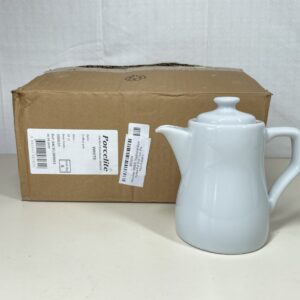 Porcelite 390631 Traditional Style Coffee Pot 31cl/ 11oz (Pack of 6)