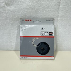 Bosch Accessories Medium Hard Sanding Pad (for Paint, Putty, 8 Holes, 125 mm, Eccentric Sanders Accessories)