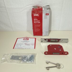 ERA Fortress BS 3621 2.5-inch/ 64mm 5 Lever Maximum Security Mortice Deadlock - Chrome Effect