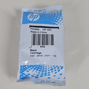 HP 302 Black Original Ink Cartridge & Instant Ink Compatible 439/3603