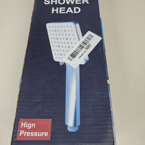 Shower Head and Hose, High Pressure Shower Heads with Hose Set 1.5m Water Saving Universal Handheld Shower Head with 6 Spray Modes Adjustable Power Showerhead for Low Water Pressure