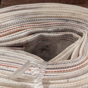 KATSU Layflat Discharge Hose Pipe 20m x 38mm 1-1/2 Inch Diameter with 2 Clips Odour Free for Submersible & Other Water Pumps, Draining Pond, Garden Irrigation, Hot Tub, Swimming Pool or Sump 664345